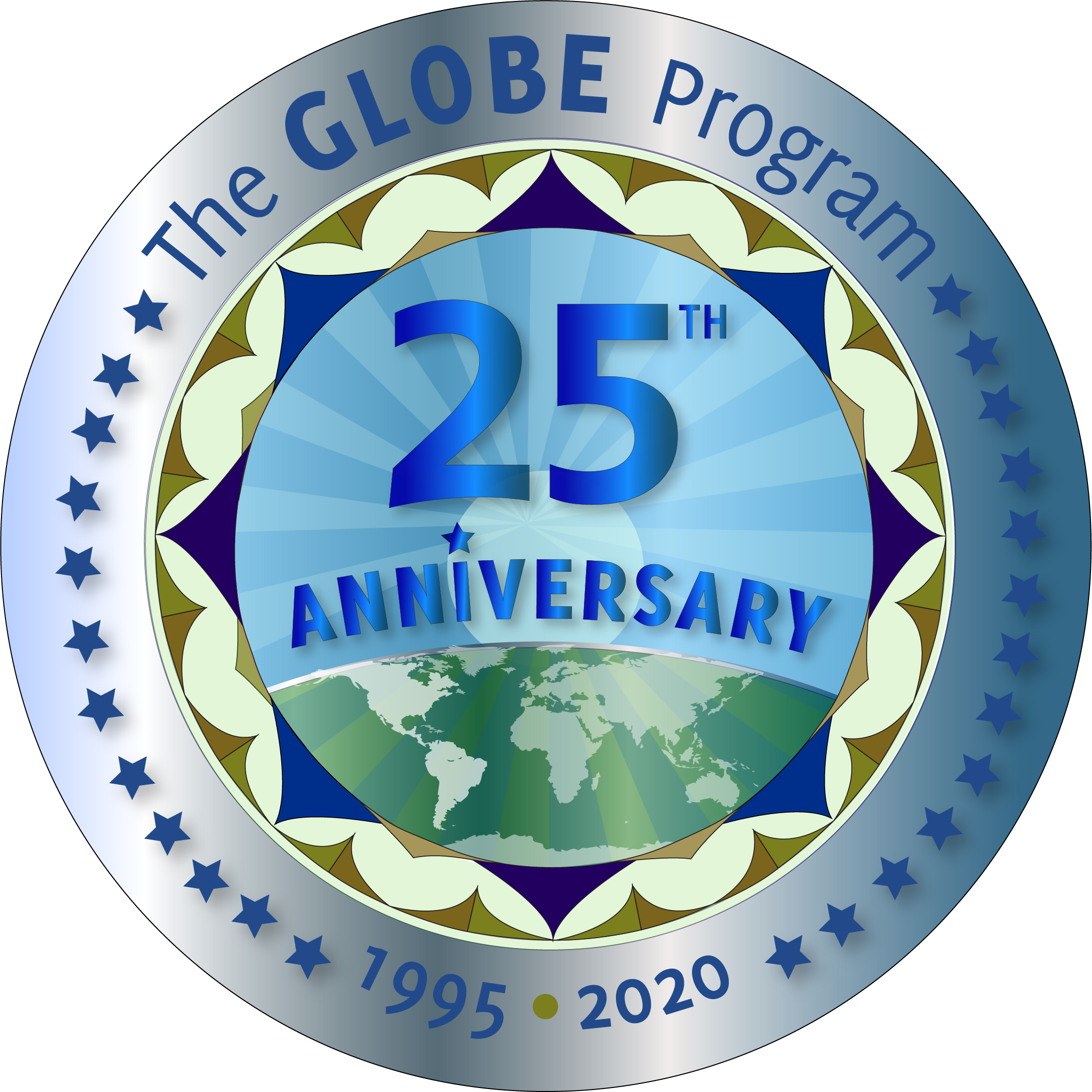 Logo 25 Jahre GLOBE-Programm